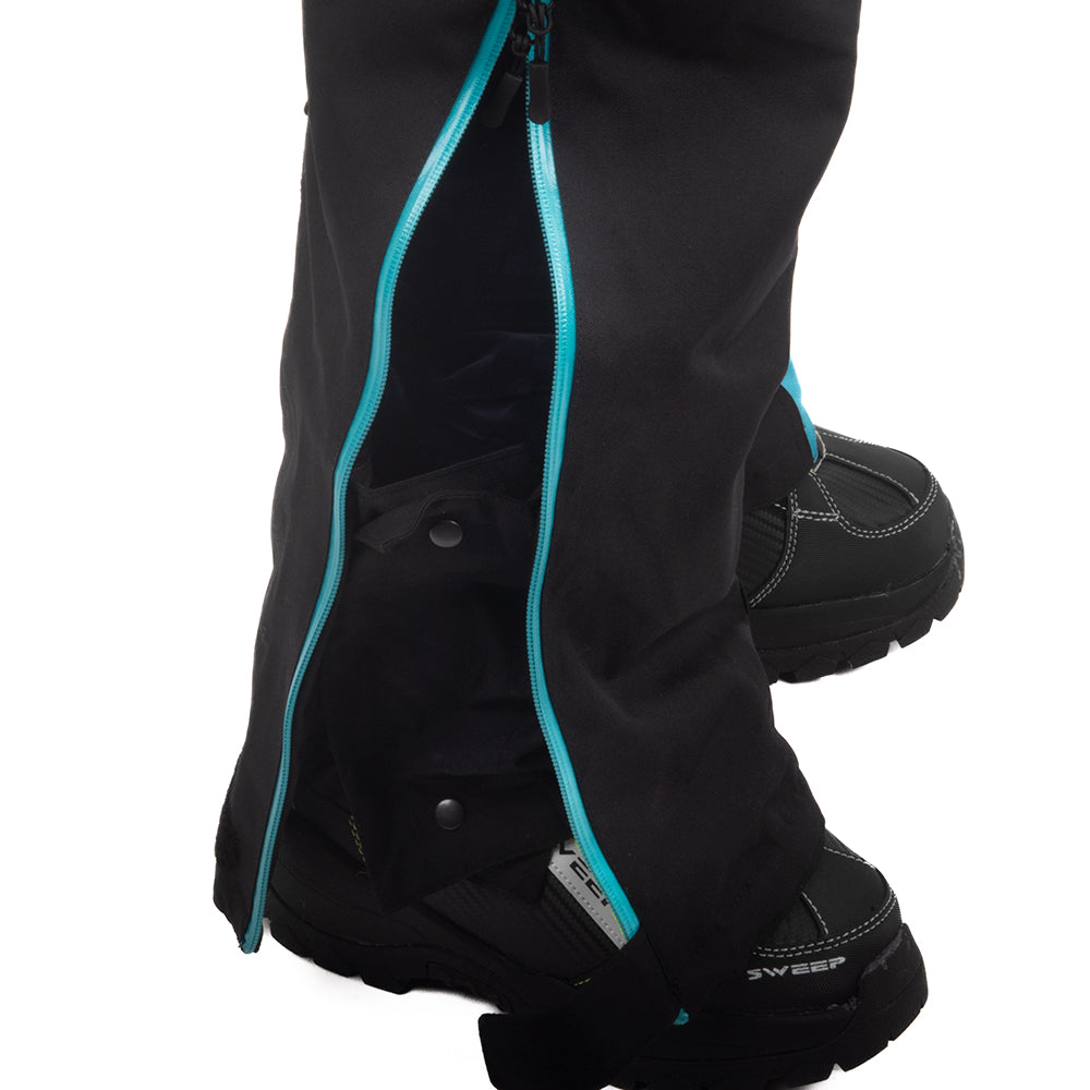 React Peak Lite V3 2025 Dam Svart/Aqua - Skoteroverall