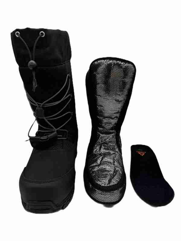 AMOQ Scale Speed Lace Skoterkängor Svart/Grå