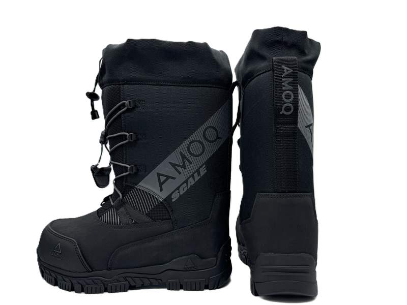 AMOQ Scale Speed Lace Skoterkängor Svart/Grå