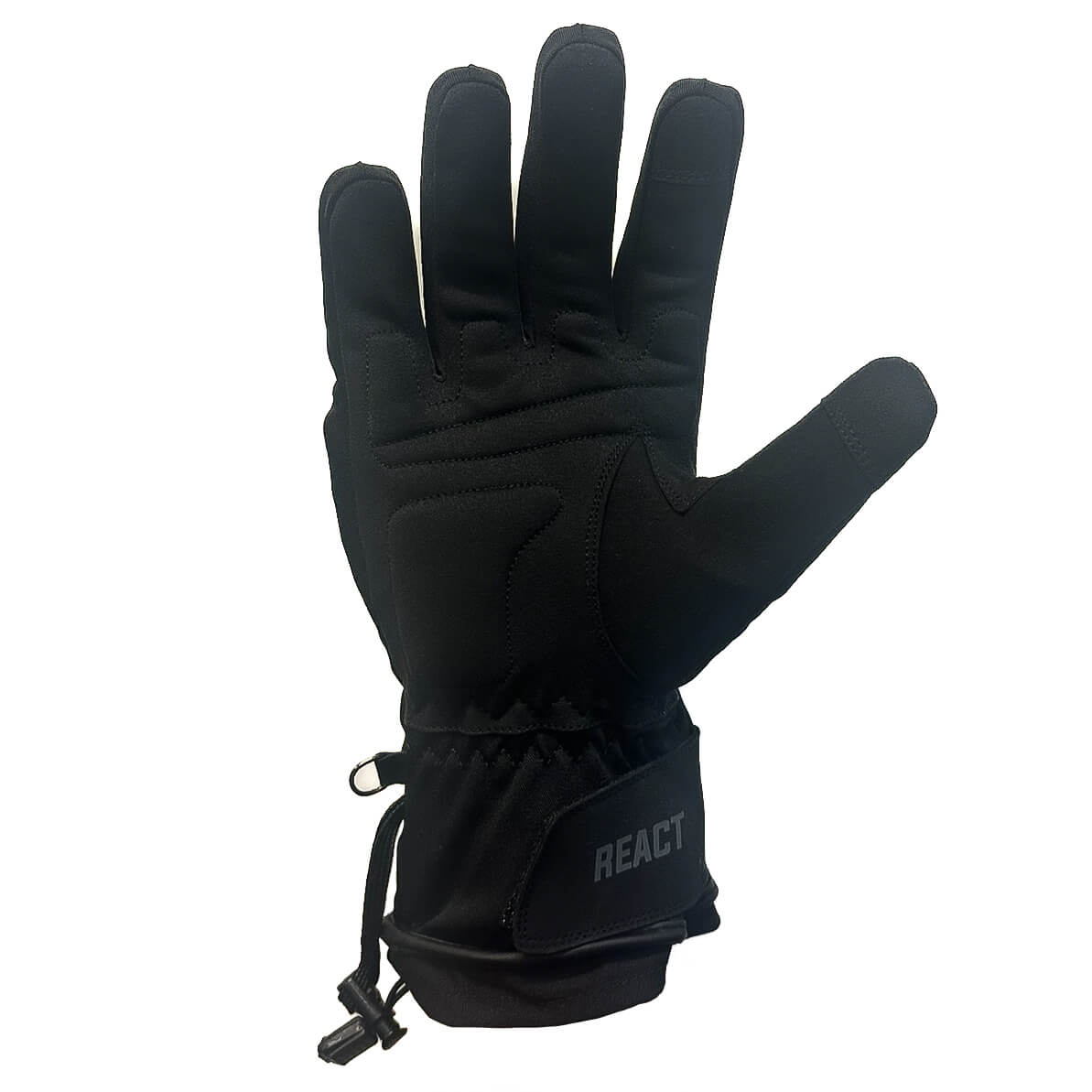 React Mountain Pro Snowmobile Glove Black