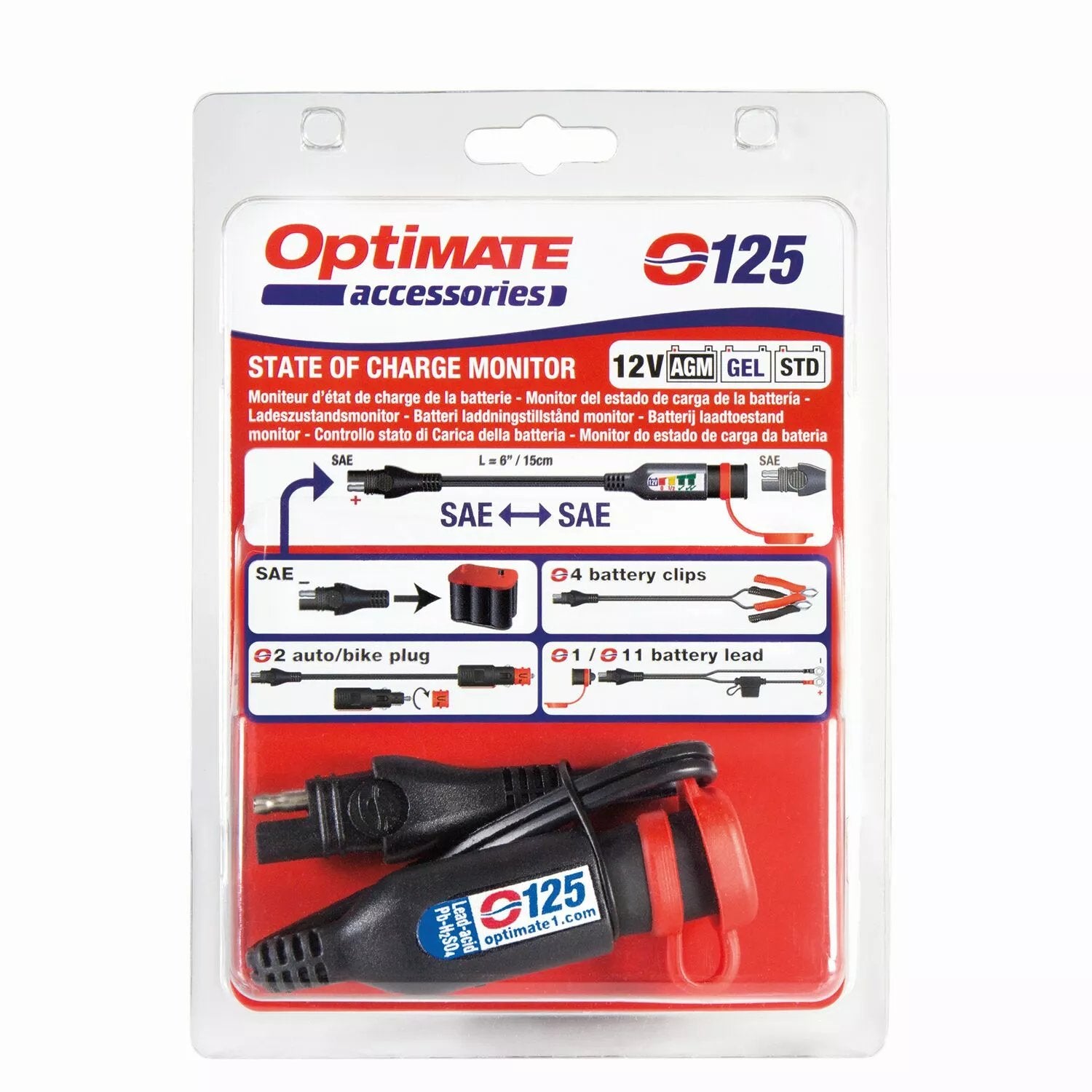 Optimate Lithium Battery Monitoring Lead O-127
