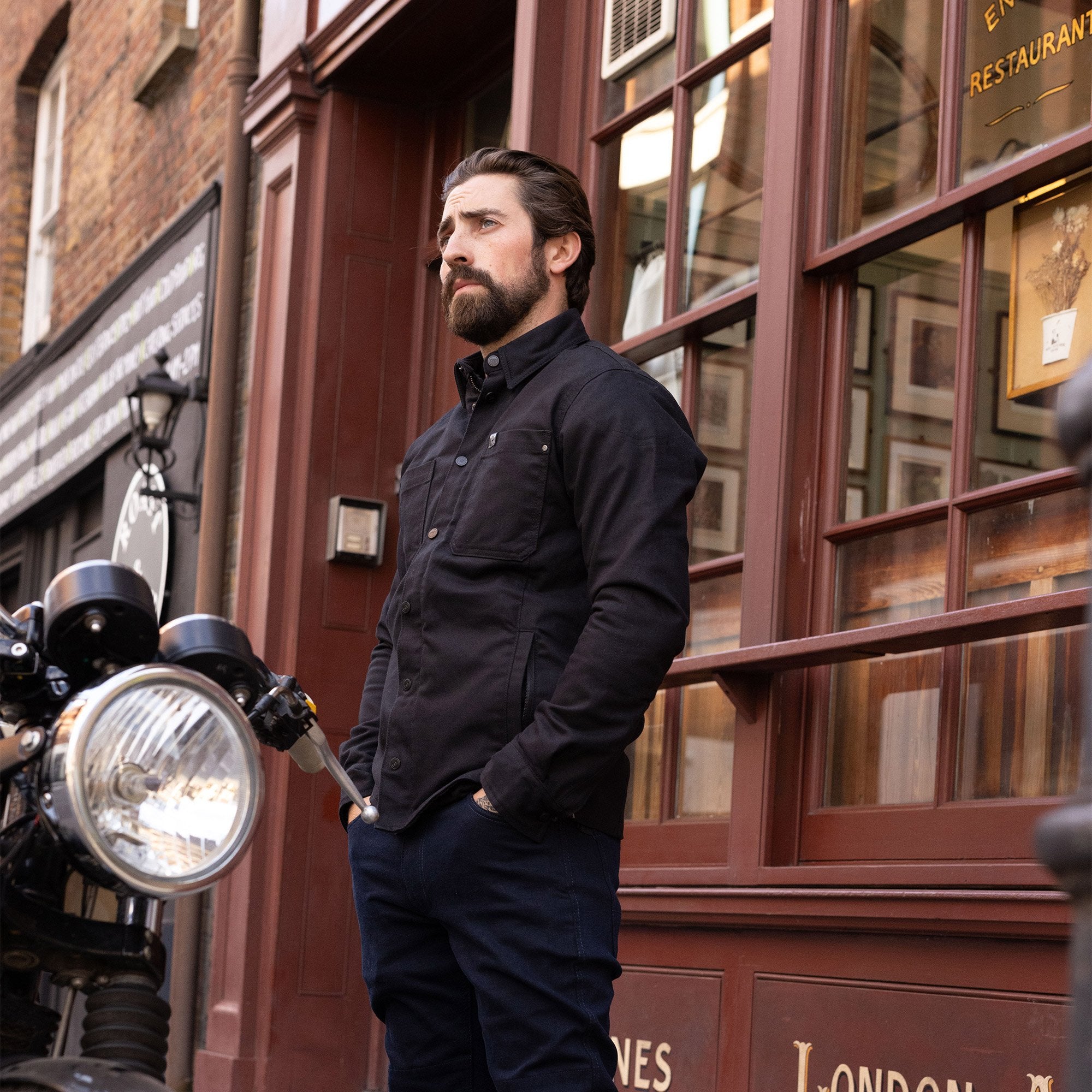 Oxford AA Ridgeback MS Shirt Black S