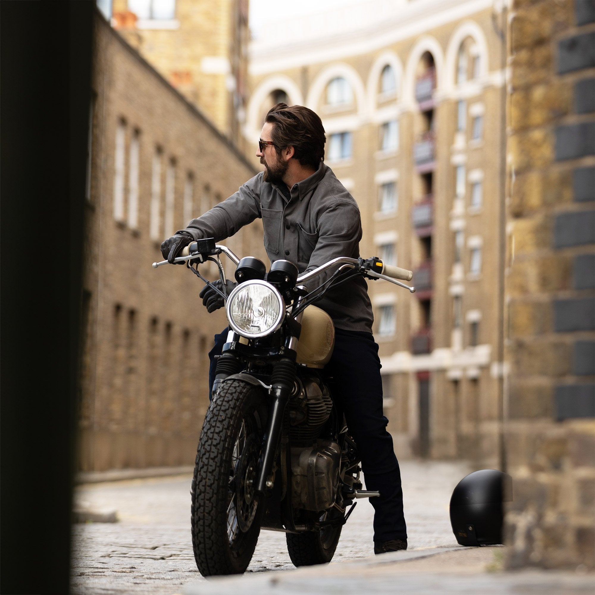 Oxford AA Ridgeback MS Shirt Black S