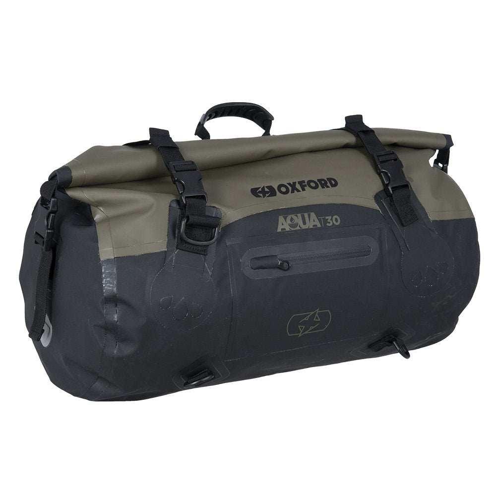 Oxford Aqua T-30 Roll Bag Svart / Khaki