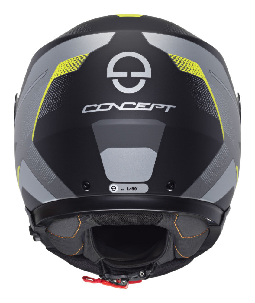 Schuberth Concept Öppningsbar Mc Hjälm Tracer Gul