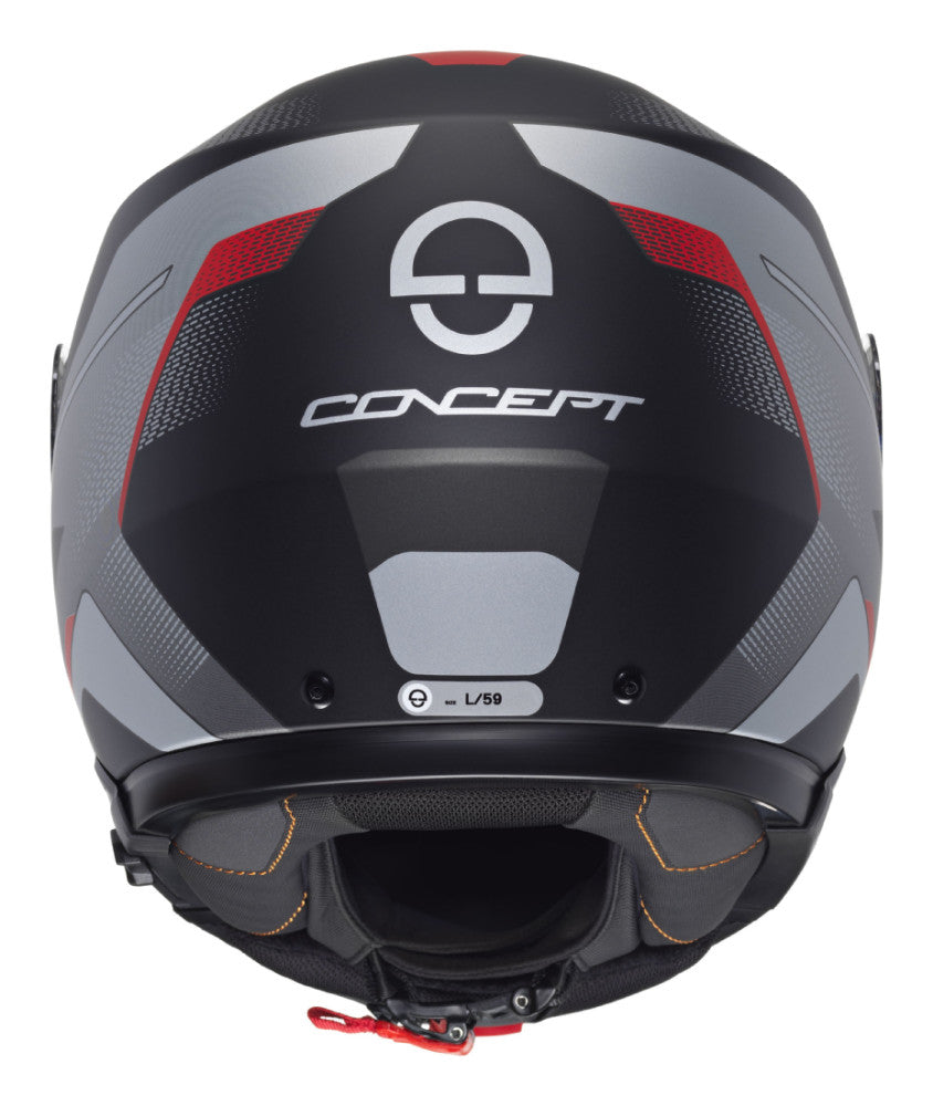 Schuberth Concept Öppningsbar Mc Hjälm Röd Matt