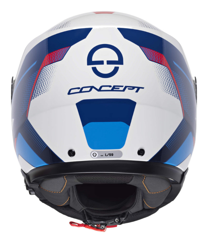 Schuberth Concept Öppningsbar Mc Hjälm Tracer Blå