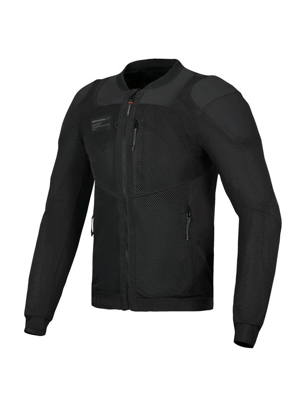 Alpinestars Mc Jacka / Skyddsjacka Troop Air Pro Svart/Svart