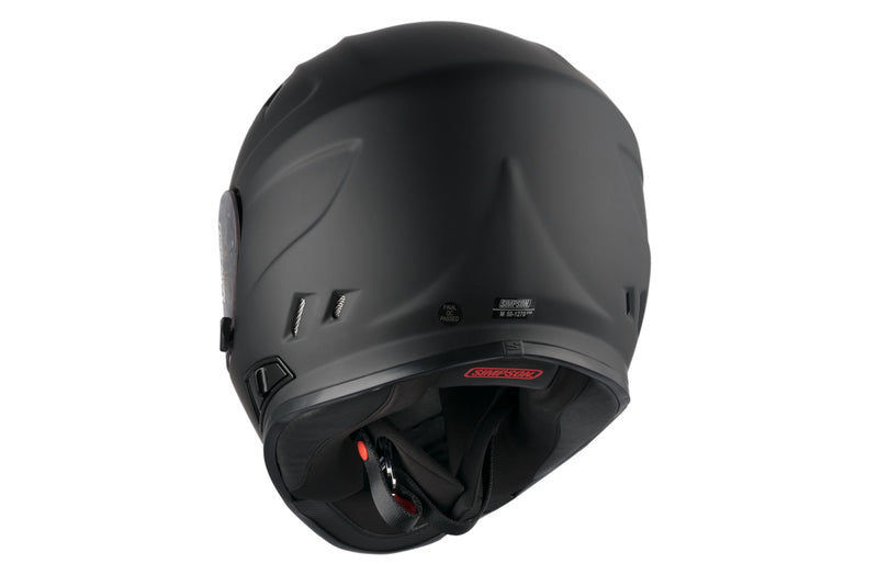 SIMPSON Mc Hjälm Venom Matt Svart