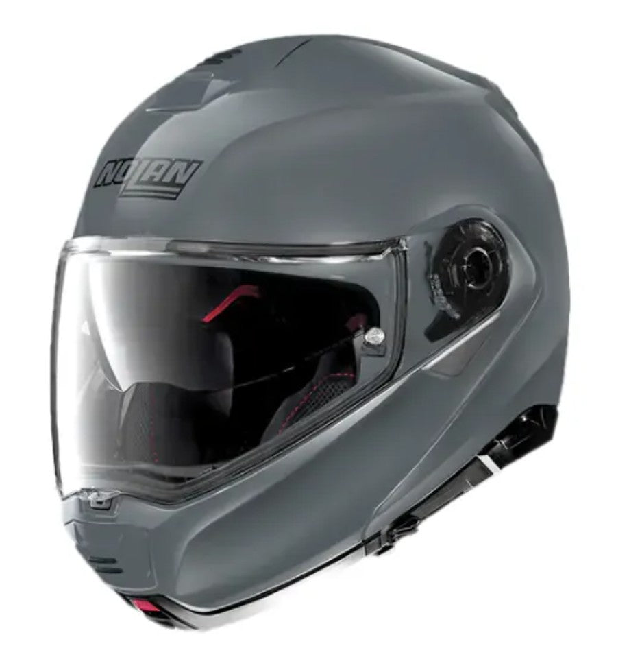 Nolan N100-5 Plus Distinctive Öppningsbar Mc hjälm Svart/Grå