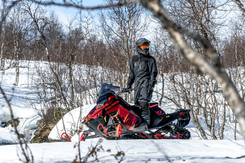 AMOQ Rocket V3 Overall Petrol/Svart/Orange