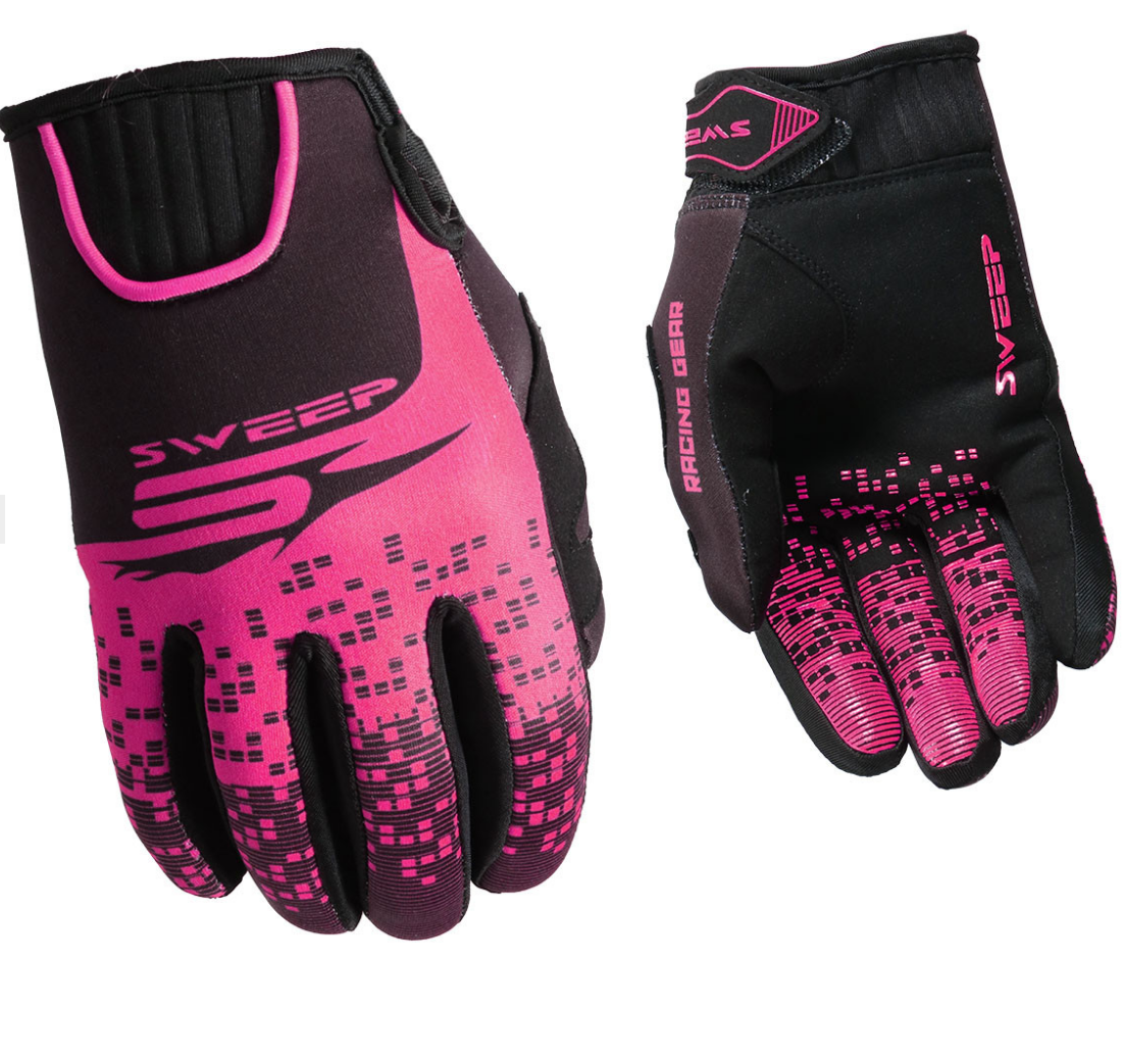 Sweep Nxt Dam Neoprene Handske Svart/Rosa
