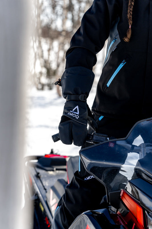 AMOQ Nova V2 Skoterhandskar Svart