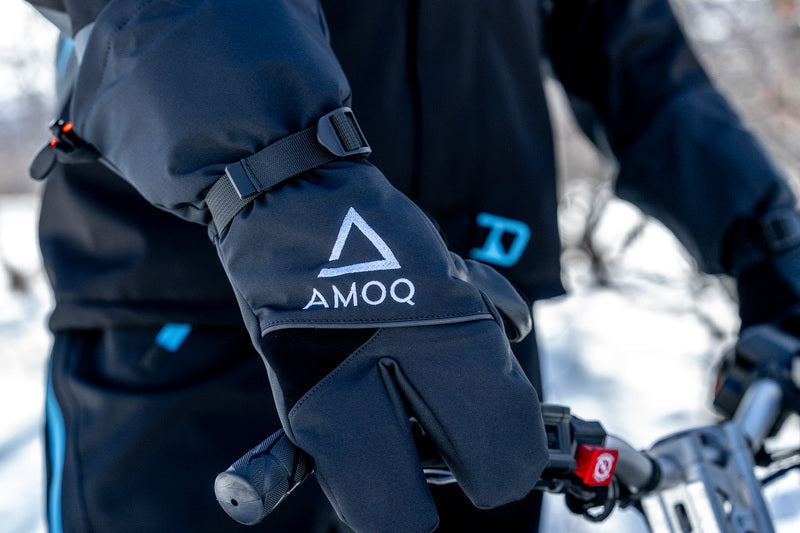 AMOQ Astral V2 Skoterhandskar Svart