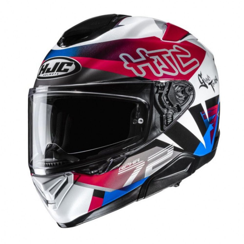 HJC Helmet RPHA 72 Goldy Röd/Vit MC21