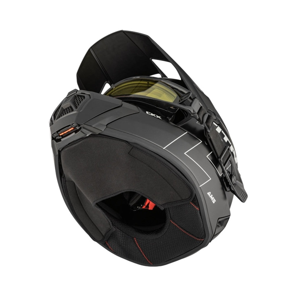 CKX Hjälm Titan AMS Matt Svart + Brillor