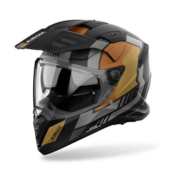 Airoh Hjälm Bandit Horn Guld matt