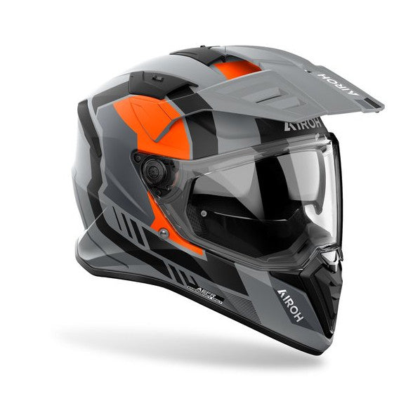 Airoh Hjälm Bandit Horn orange matt