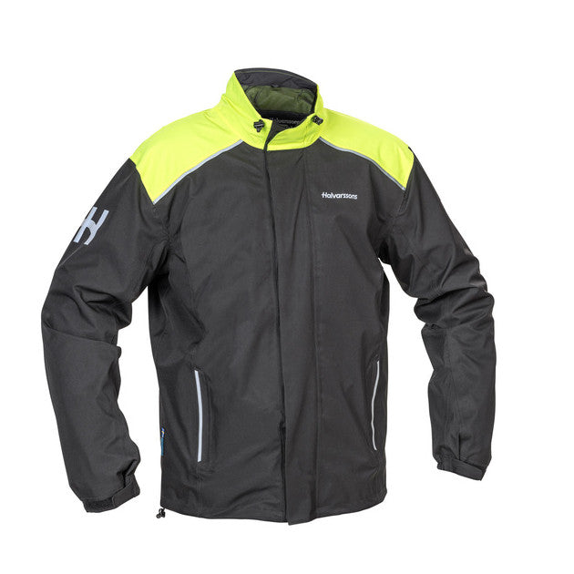 Halvarssons Regnjacka Bofallet HV gul/svart