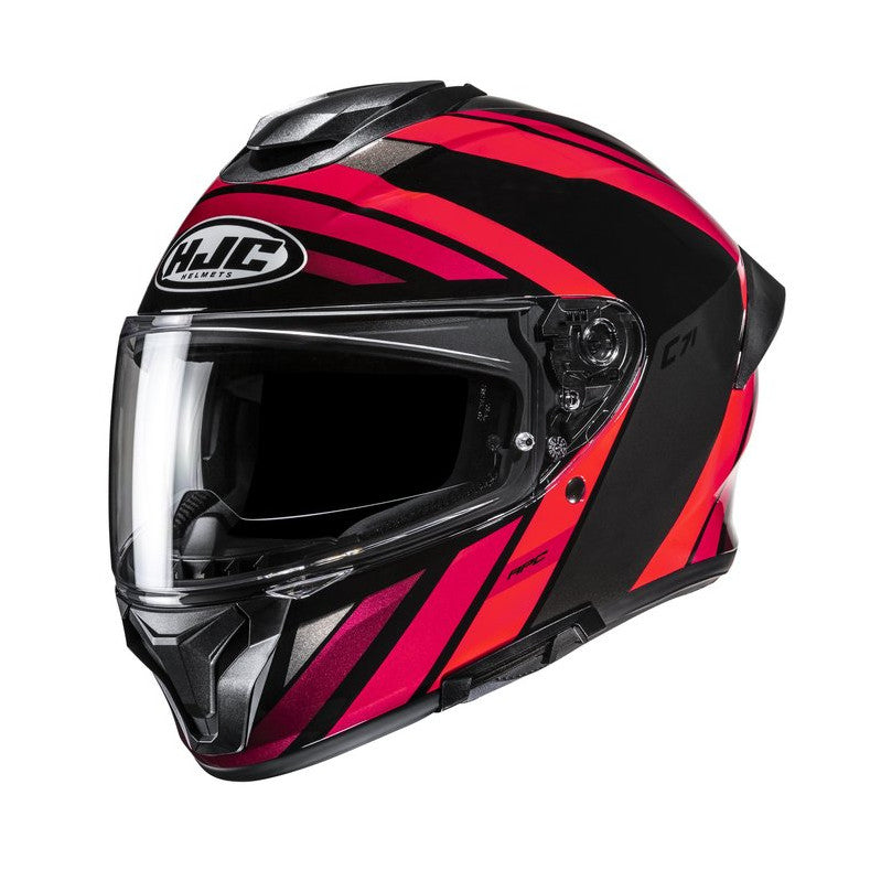 HJC Helmet C71 Faber Röd/Grå MC1