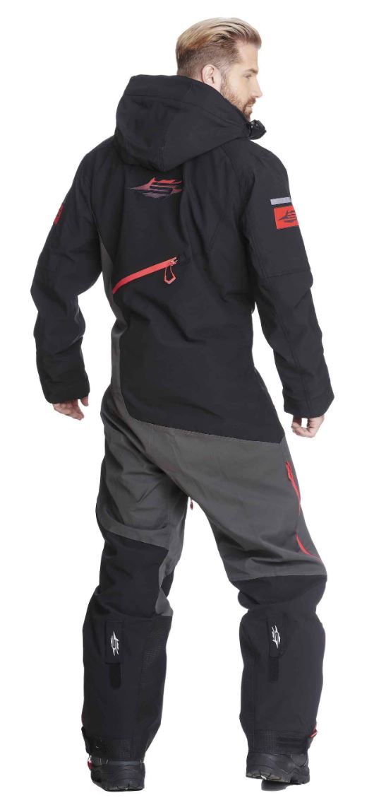 Sweep Skoteroverall Gravity Svart/Röd