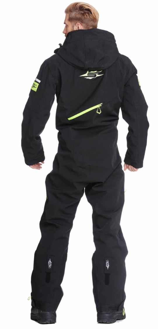 Sweep Skoteroverall Gravity Svart/Röd