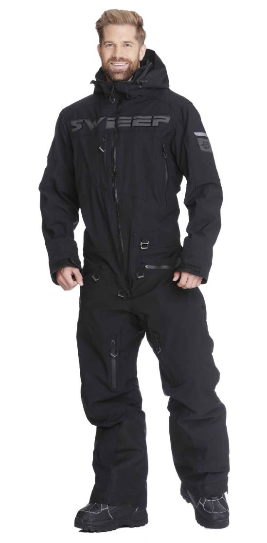 Sweep Skoteroverall Gravity Svart/Röd