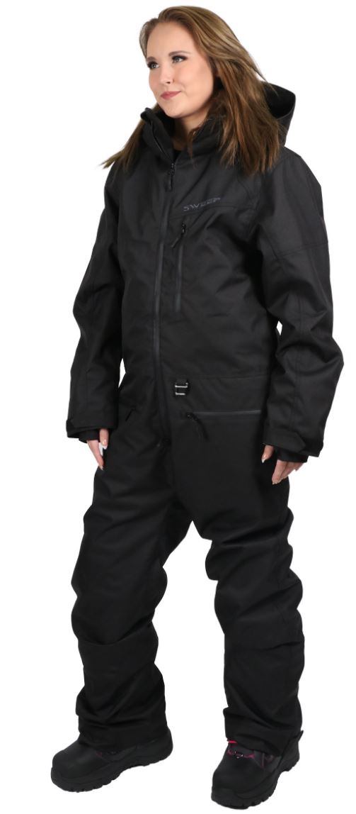 Sweep Skoteroverall Vertex Fodrad, svart