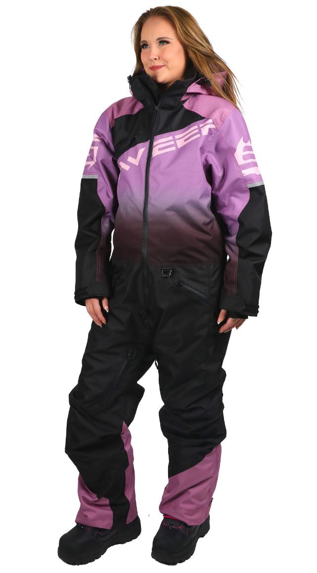 Sweep Skoteroverall Razor Fodrad Dam, svart/lila