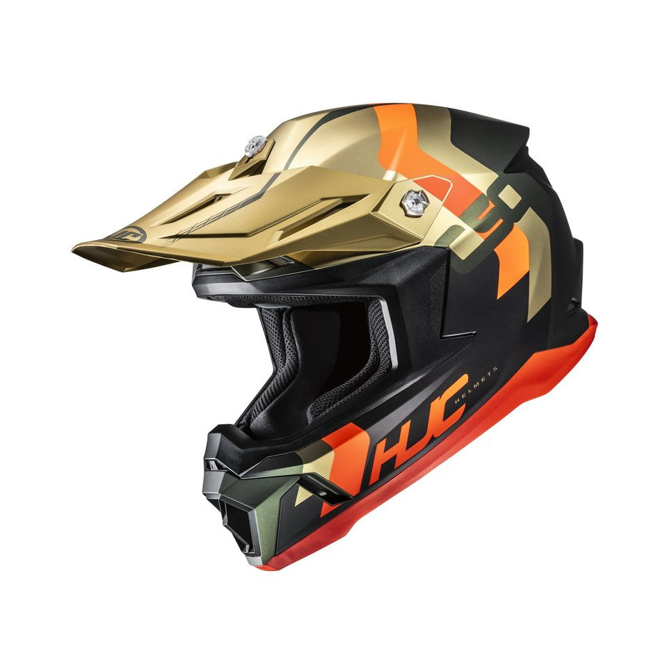 HJC Helmet C50 Primal Guld/Orange MC6HSF