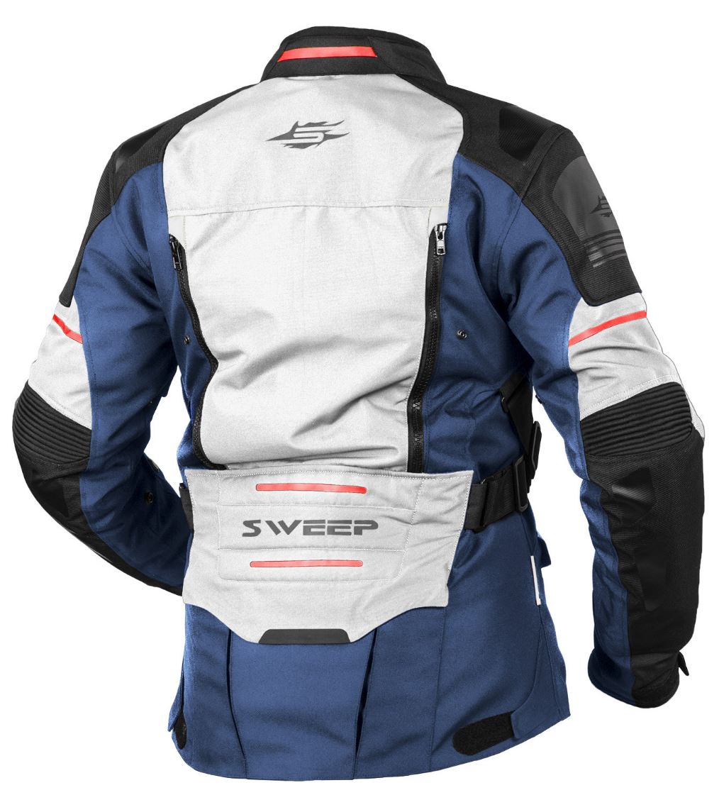 Sweep Mc Jacka Rampart Blå/Vit/Röd/Grå