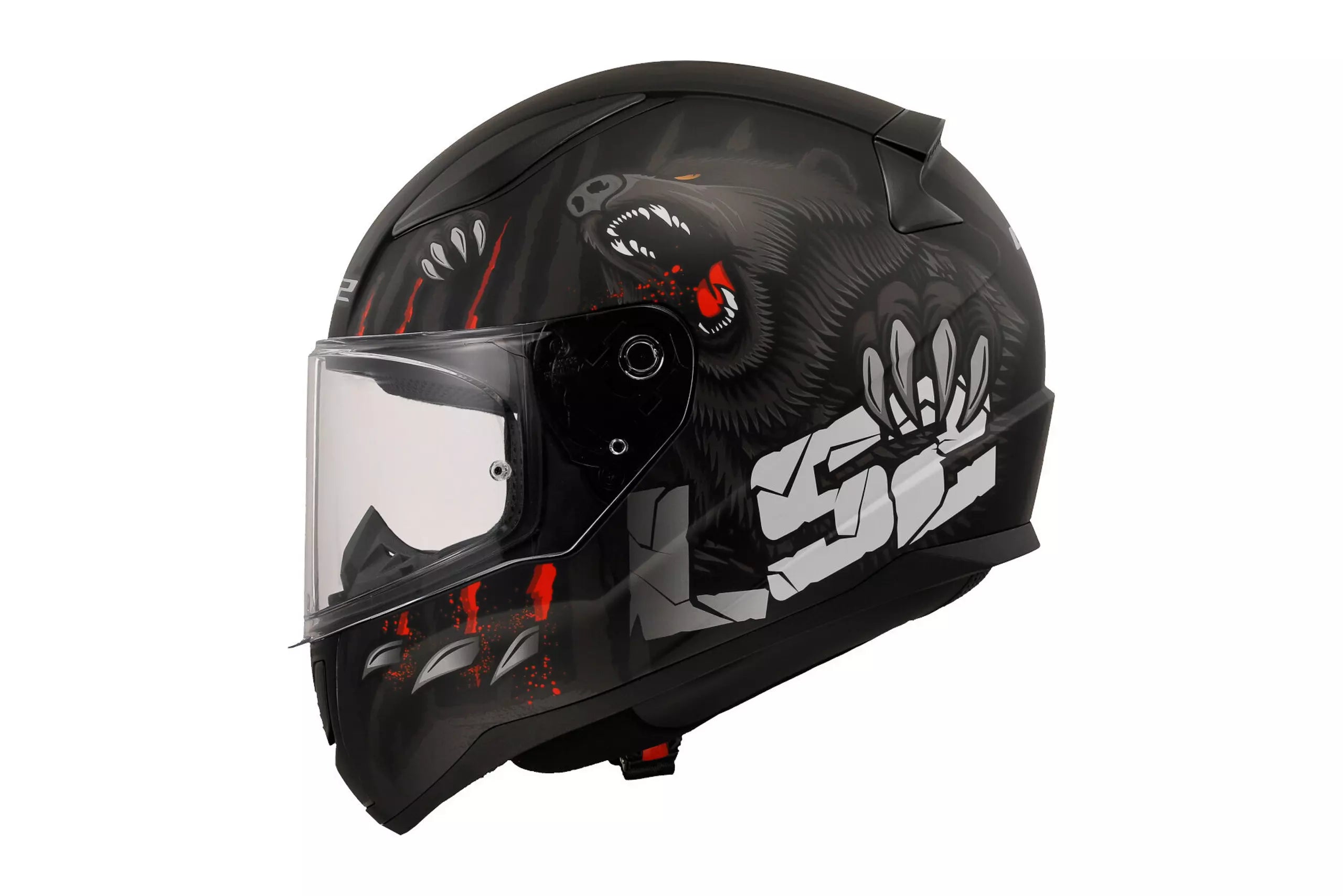 LS2 FF353 Rapid II Claw Svart