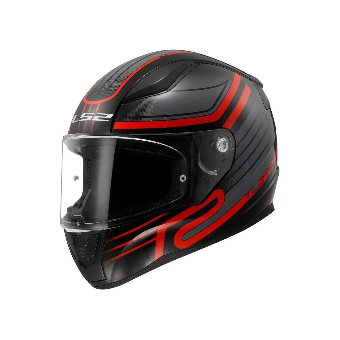 LS2 FF353 Rapid II Circuit Svart/Röd
