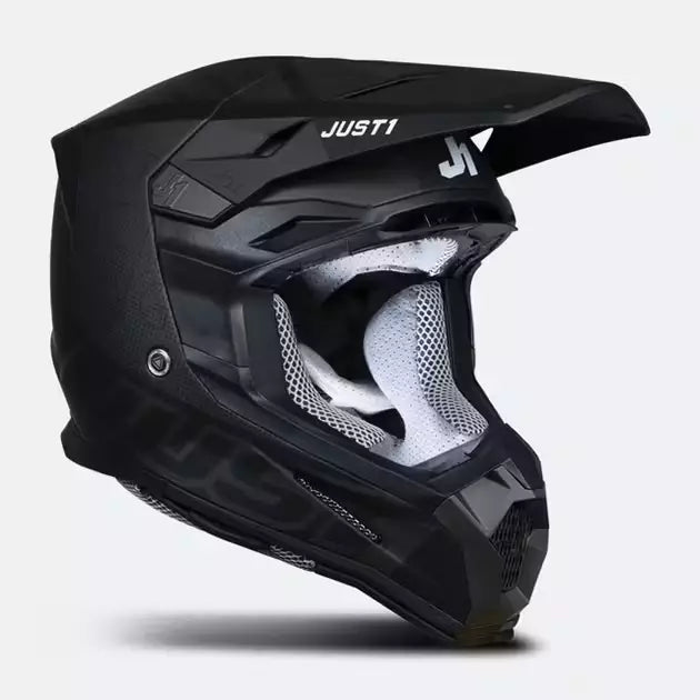 Just1 J-22 F Crosshjälm Titanium/Svart