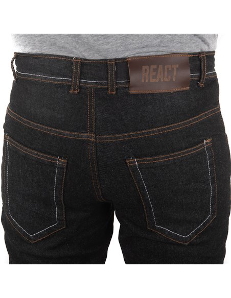 React Katana Mc Jeans Full Kevlar Svart