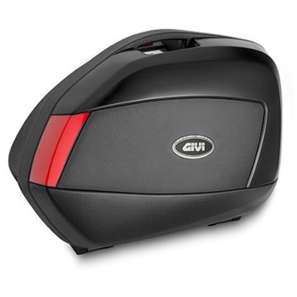 Givi Pair of painted side  cases, black with black