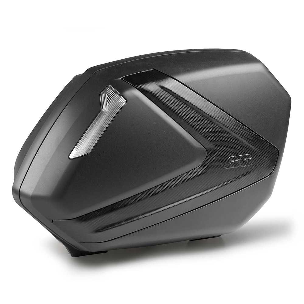 Givi Sidoväskor V37N, carbon look med rökfärgade reflexer