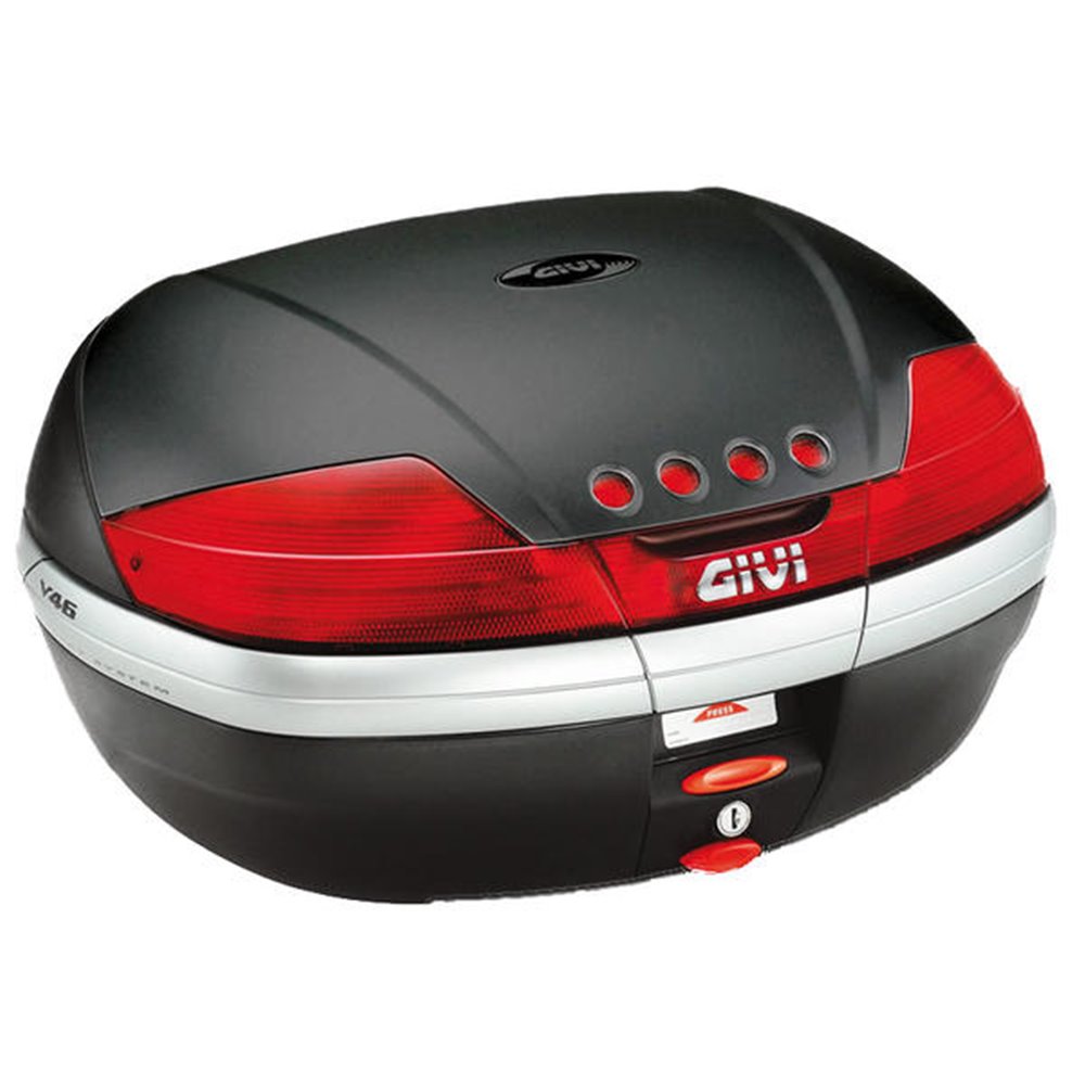 Givi 46 ltr. topcase with  black embossed cover