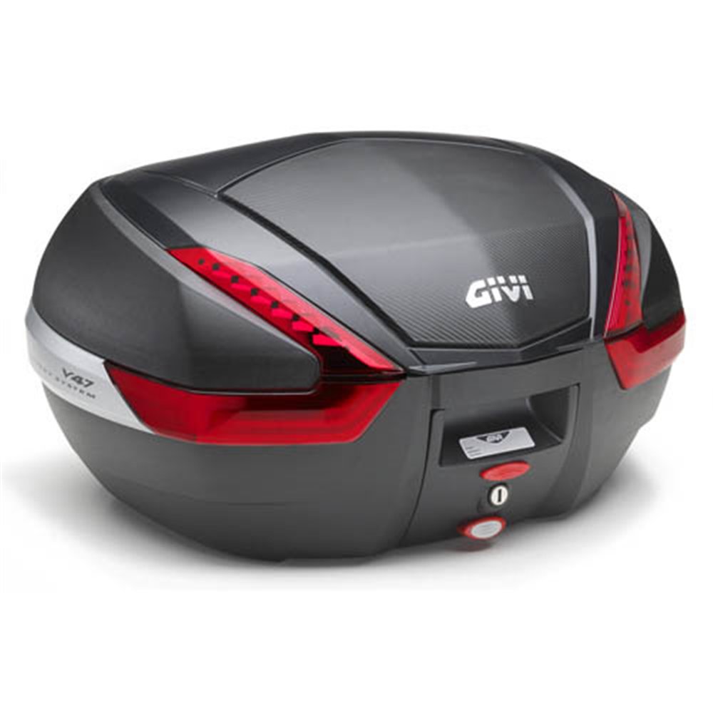 Givi V47 monokey 47lt case with carbon pattern