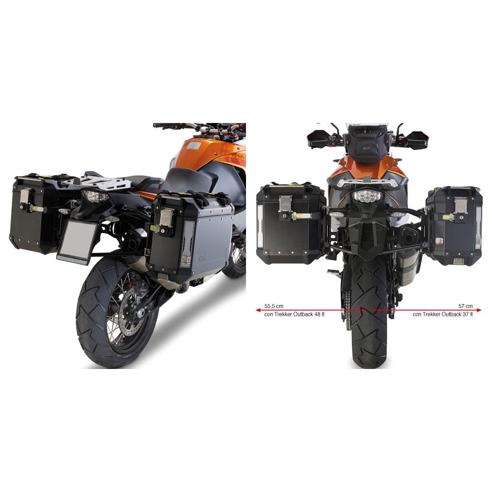 Givi Tubular pannier holder for Trekker Outback KTM 1190.