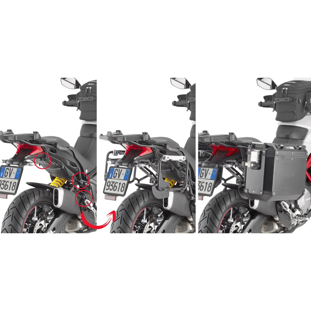 GIVI TUBULAR PANNIER HOLDER FOR