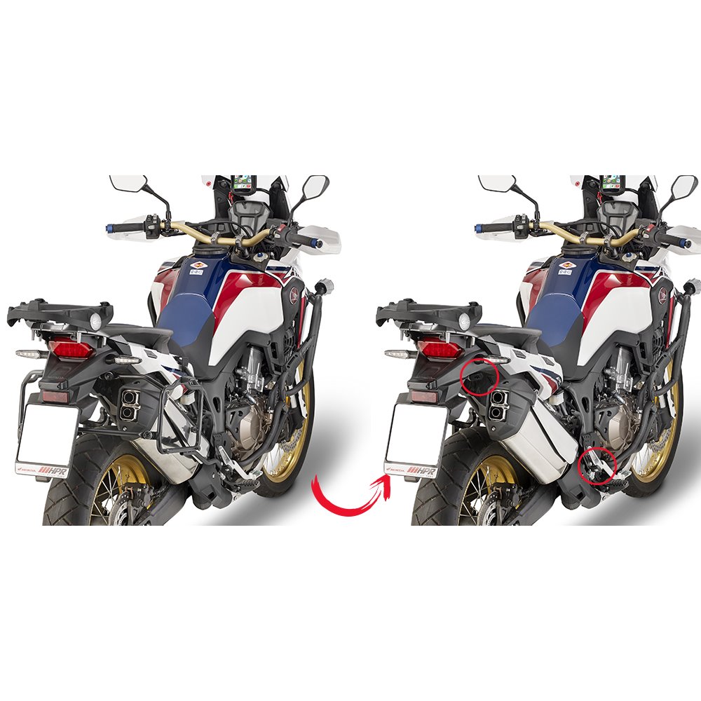 Givi Sidväskhållare Rapid release för MONOKEY® CRF1000L 16-