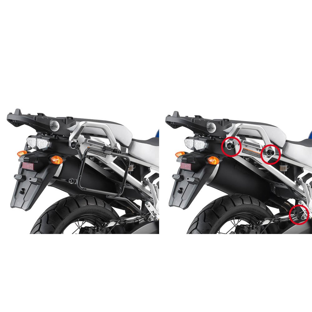 Givi Rapid release tubular sid case holder for MONOKEY® cases XT 1200Z S 10-15