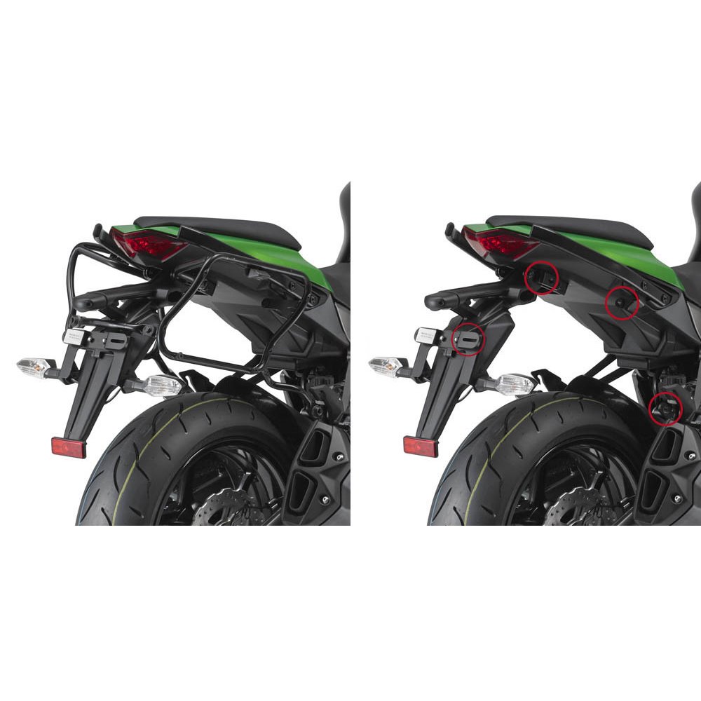 Givi Rapid release tubular side-case holder for MONOKEY®