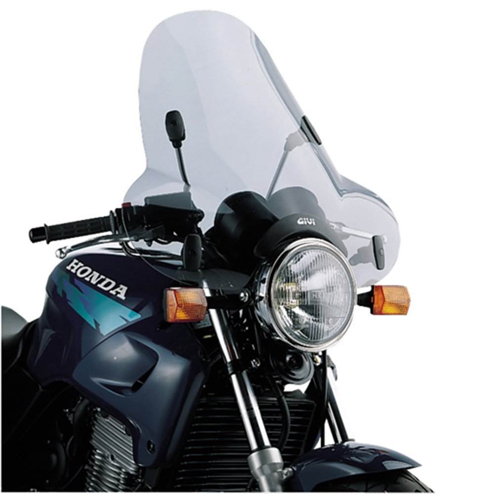 Givi Universal screen with 4 point handlebar, smoked