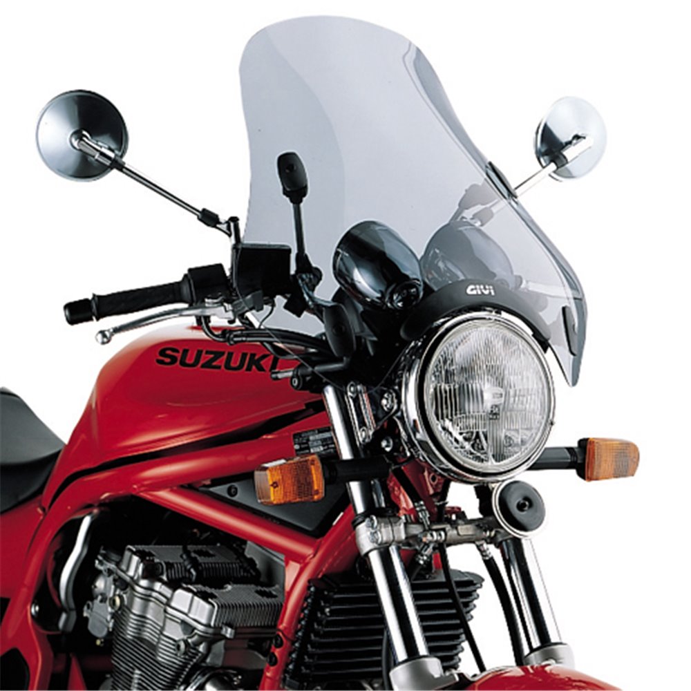 Givi Universal screen with  4 point handlebar, smoked