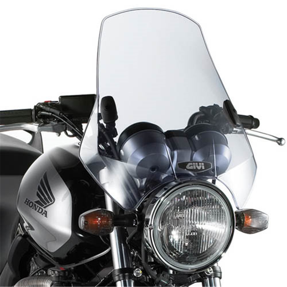 Givi Universal screen with 2 point handlebar, smoked