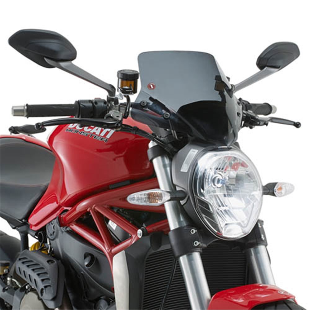 Givi Specific screen, smoked 28,5 x 36 cm (H x W) Ducati Monster (14)