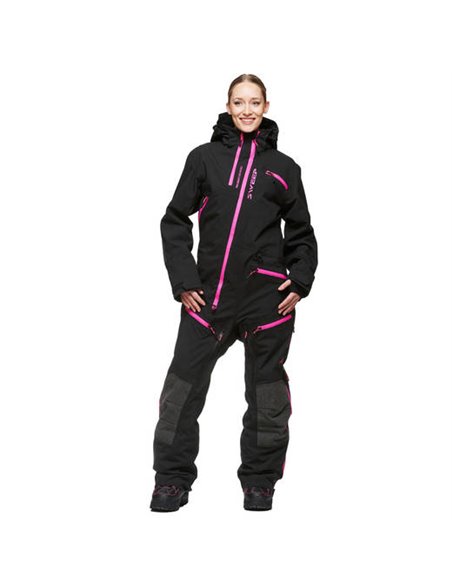 Sweep Backcountry Skoteroverall Dam Svart/Rosa 38