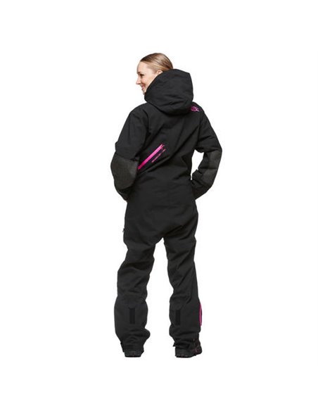 Sweep Backcountry Skoteroverall Dam Svart/Rosa 38